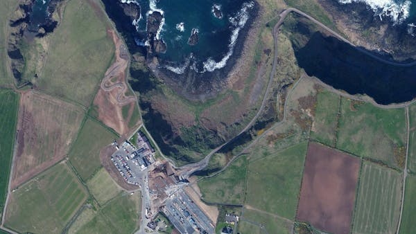 Bing Maps Imagery of Ireland visualized in Cesium