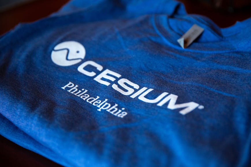 Cesium team tee shirt