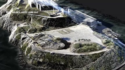 Reality capture of Alcatraz Island by Pete Kelsey