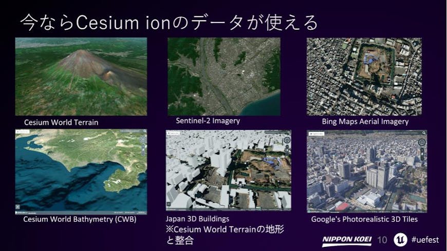 Unreal Fest 2024 Tokyo 講演資料より抜粋　提供：日本工営株式会社

