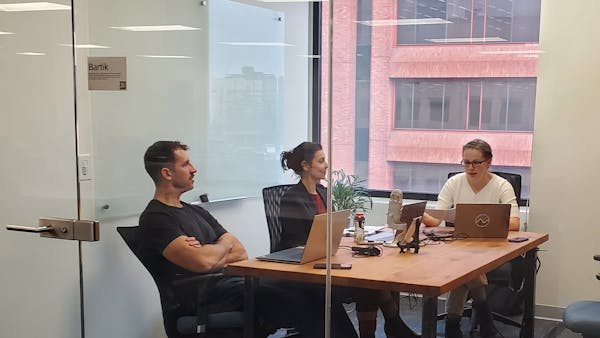 The Bartik Conference Room at Cesium Headquarters in Philadelphia