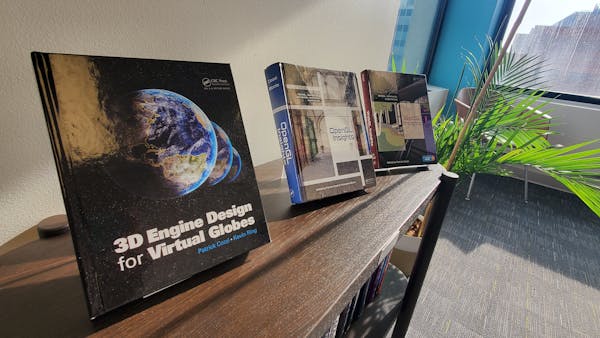 Library at Cesium Headquarters in Philadelphia