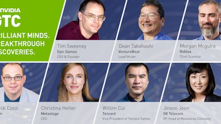 GTC Panel - A Vision of the Metaverse 2021, with Cesium CEO Patrick Cozzi, Tim Sweeney of Epic Games, Morgan Mcguire of Roblox, and more. 