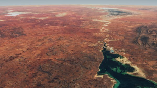 Sentinel-2 cloudless satellite imagery of Port Augusta in Southern Australia