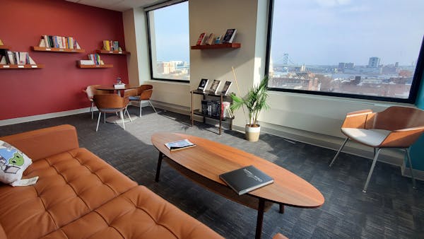 Library at Cesium Headquarters in Philadelphia
