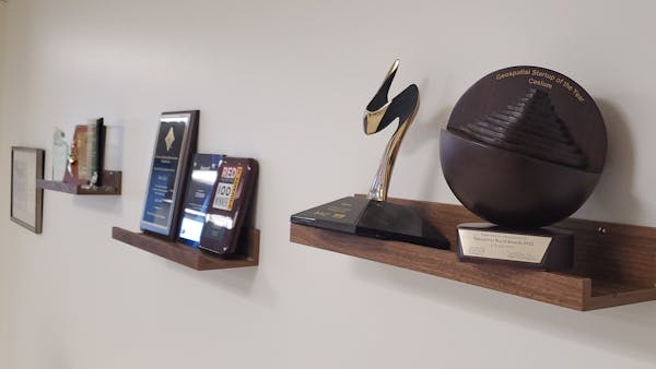 Reception area at Cesium Headquarters in Philadelphia