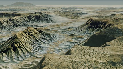 Data import terrain
