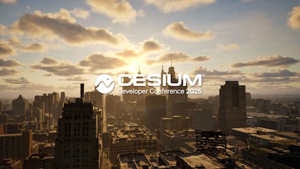 Philadelphia via Cesium for Unreal with the 2025 Cesium Developer Conference logo