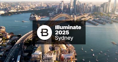 Bentley Illuminate 2025 Sydney in white text on black background, overlaid on visual of Sydney, Australia
