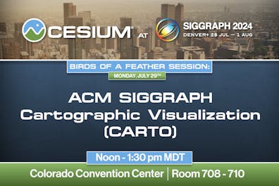 SIGGRAPH 2024 Carto BOF