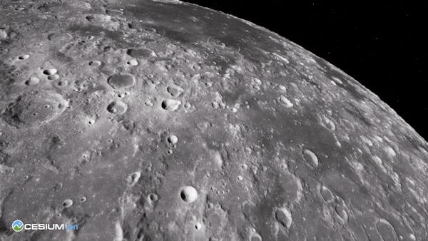 Cesium Moon Terrain