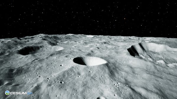 Cesium Moon Terrain