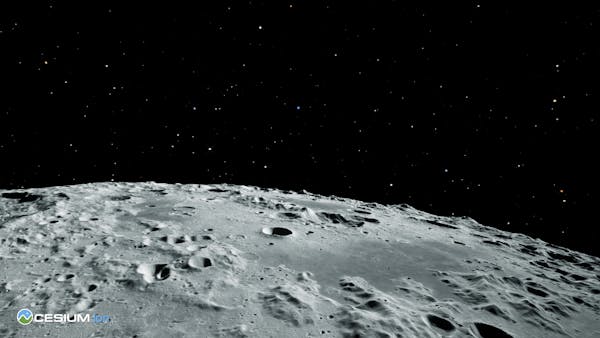 Cesium Moon Terrain