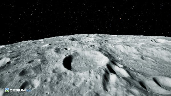 Cesium Moon Terrain