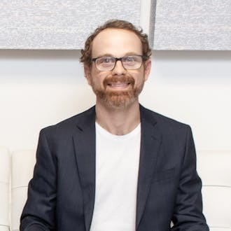 Headshot of Patrick Cozzi: Chief Platform Officer, Bentley Systems, and founder, Cesium.