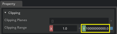 Increase the Y value to 10000000000.0